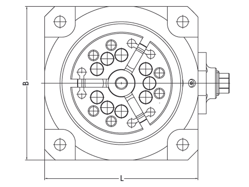CNC銑床-手動立式夾頭