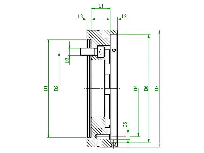 AP系列夾頭接口法蘭